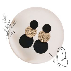 Black and Silver - Earings