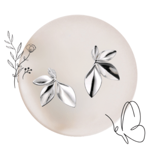Silver Flower - Earings