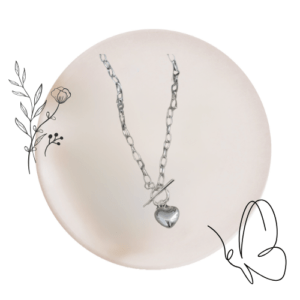 Silver Heart - Necklace